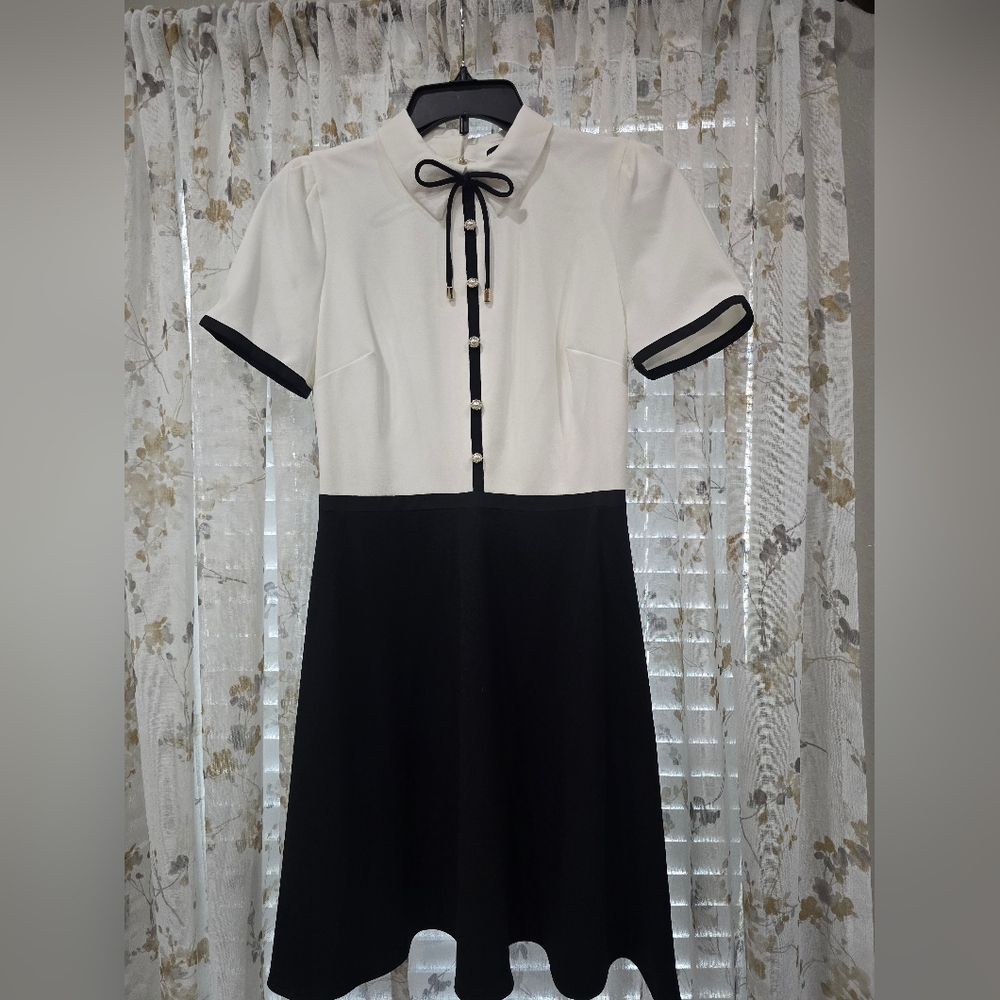 NWOT Karl Lagerfeld Color Block Dress